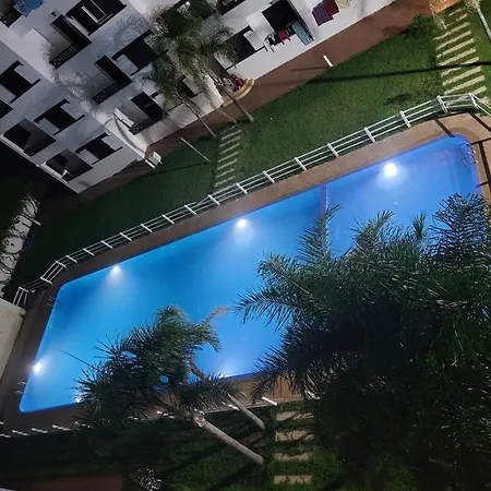 Appartement Lumineux Avec Piscine Oued Laou Exterior photo